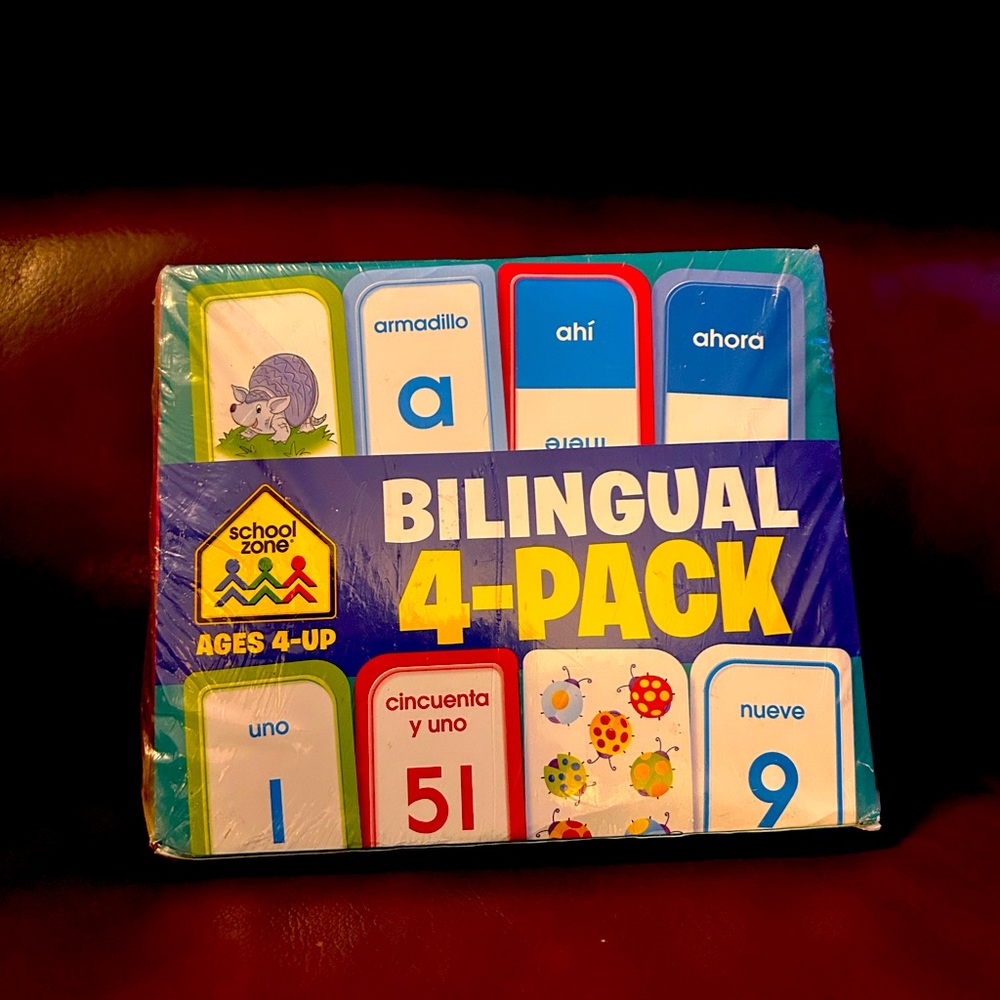 Schoolzone Bilingual 4-pack